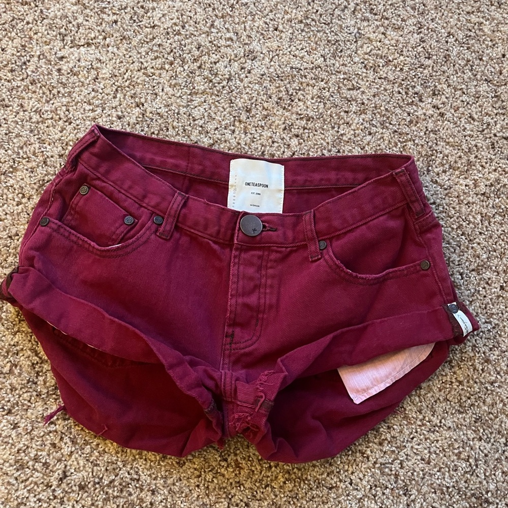 One Teaspoon shorts; size 26.